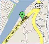 Map and direction to Marble Falls Westlake Dermatology.