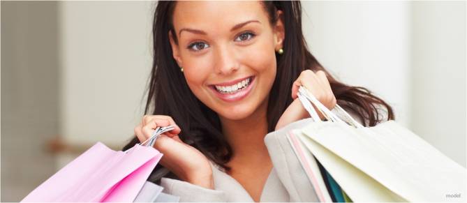 personal shopping bags