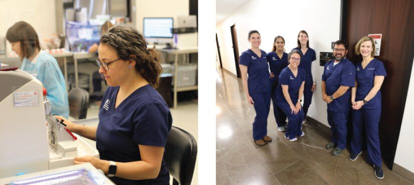 our dermapath lab