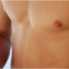 male chest contour