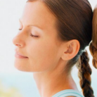 woman model youthful neck